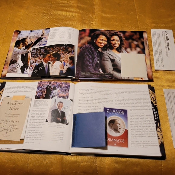 BARACK OBAMA PRESIDENT BOOK - Picture 12 of 16